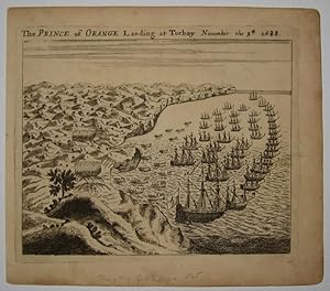 Bild des Verkufers fr The Prince of Orange Landing at Torbay November 5th 1688 zum Verkauf von Argosy Book Store, ABAA, ILAB