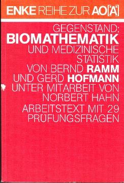 Bild des Verkufers fr Biomathematik und medizinische Statistik. Arbeitstext mit 29 Prfungsfragen. zum Verkauf von Buchversand Joachim Neumann