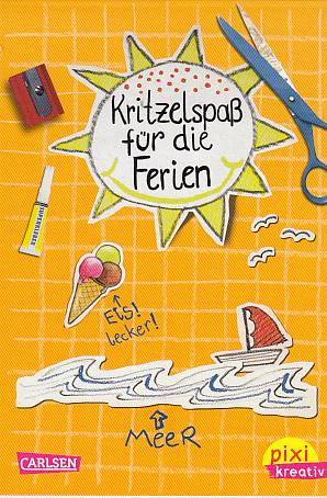 Bild des Verkufers fr Pixi kreativ Nr. 15: Kritzelspa fr die Ferien. zum Verkauf von AMAHOFF- Bookstores