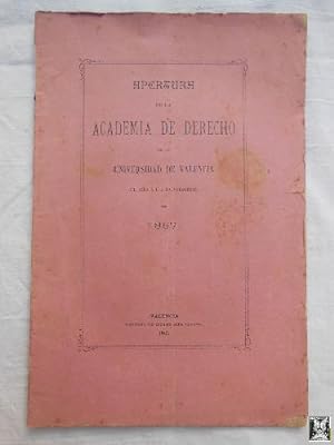 DISCURSO : EL DERECHO PENAL, LA CORRIENTE POSITIVISTA. Apertura curso 1887