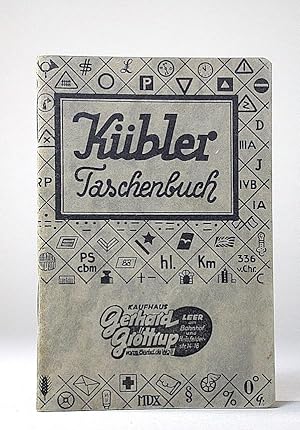 Kübler Taschenbuch.