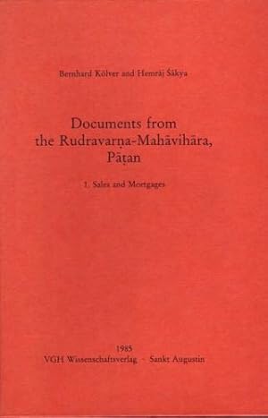Seller image for Documents from the Rudravarna Mahavihara, Patan. for sale by Prof. Schuh Securities GmbH