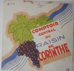 Comptoir Central du Raisin de Corinthe