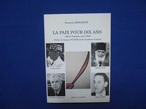 Bild des Verkufers fr La paix pour dix ans: Stif Guelma mai 1945 zum Verkauf von Emmanuelle Morin