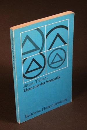 Seller image for Elemente der Semiotik. for sale by Steven Wolfe Books