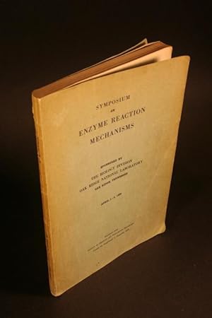 Imagen del vendedor de Symposium on enzyme reaction mechanisms, April 1-4, 1959. a la venta por Steven Wolfe Books