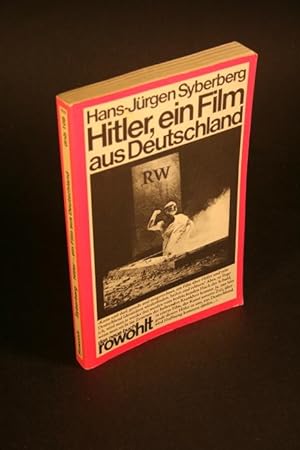 Seller image for Hitler, ein Film aus Deutschland. for sale by Steven Wolfe Books