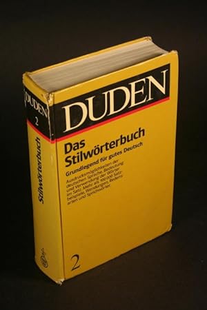 Seller image for Duden. Stilwrterbuch der deutschen Sprache. Die Verwendung der Wrter im Satz, Band 2. Duden, Band 2 for sale by Steven Wolfe Books