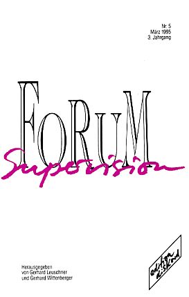 Heft 5. Jahrgang 3. Forum Supervision.