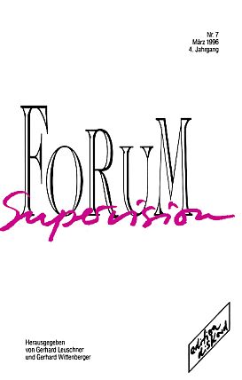 Heft 7. Jahrgang 4. Forum Supervision.