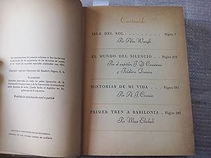 Imagen del vendedor de Isla del sol. El mundo del silencio. Historias de mi vida. Primer tren a Babilonia. Pertenece a la Biblioteca de Selecciones. Volumen II. a la venta por Librera "Franz Kafka" Mxico.