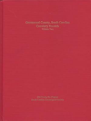 Greenwood County, South Carolina: Cemetery Records