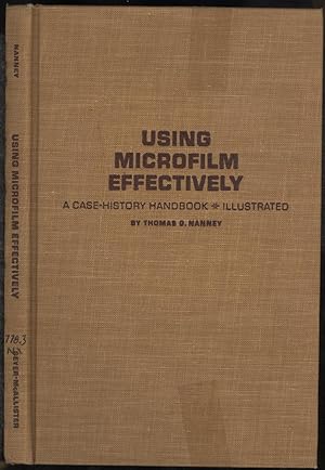 Imagen del vendedor de Using Microfilm Effectively (1968)(1st ed.) a la venta por Ironwood Hills Books