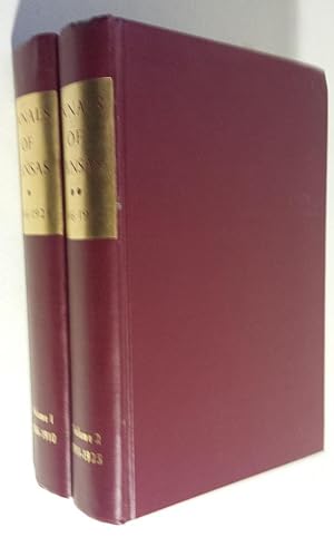 Annals of Kansas, 1886-1925: Volumes 1 & 2.
