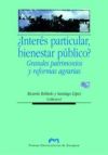Seller image for Inters particular, bienestar pblico? for sale by AG Library