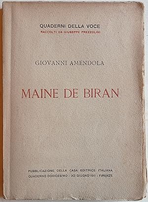 Maine de Biran.