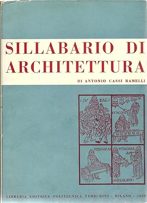 Seller image for Sillabario di architettura. for sale by Libreria Antiquaria Palatina