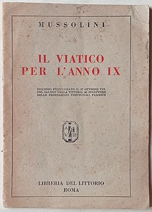 Il viatico per l'anno IX.