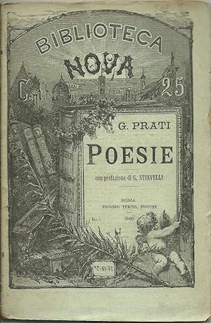 Imagen del vendedor de Poesie. Con prefazione di G. Stiavelli. a la venta por Libreria Antiquaria Palatina