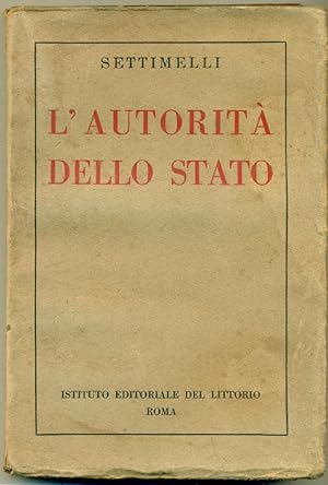 L'autorità dello stato.