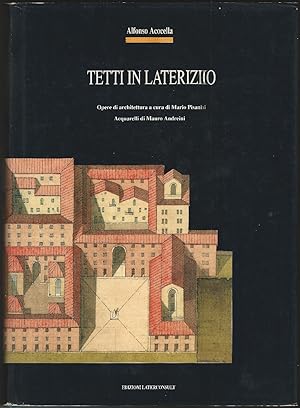 Imagen del vendedor de Tetti in laterizio. Opere di architettura a cura di Mario Pisani. Acquerelli di Mauro Andreini. a la venta por Libreria Antiquaria Palatina