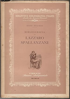 Bibliografia di Lazzaro Spallanzani.