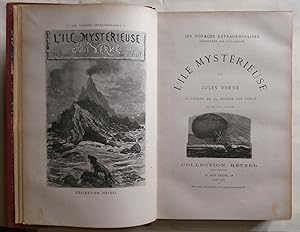 L'ile mystérieuse. Illustrée de 154 dessins par Férat.