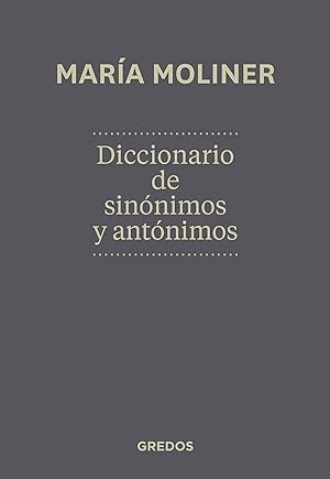 Diccionario de sinonimos y antonim.N.Ed Nueva edición