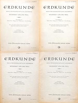 Erdkunde. Archiv für wissenschaftliche Geographie, Band 31 (1977).