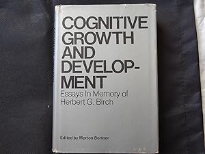 Immagine del venditore per COGNITIVE GROWTH AND DEVELOPMENT Essays in Memory of Henry G.Birch venduto da Douglas Books