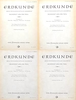 Erdkunde. Archiv für wissenschaftliche Geographie, Band 39 (1985).