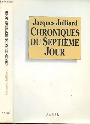 Immagine del venditore per CHRONIQUES DU SEPTIEME JOUR venduto da Le-Livre