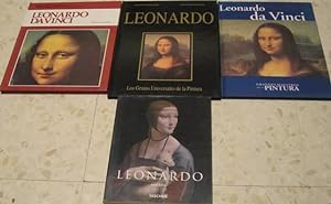 Leonardo da Vinci (Silvana Levi) + Leonardo da Vinci (Grandes maestros de la pintura) + Leonardo ...