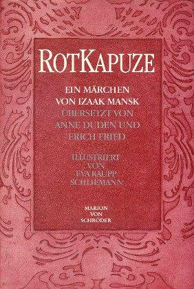 Seller image for Rotkapuze. Ein Mrchen. for sale by Plesse Antiquariat Minzloff