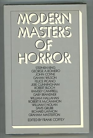 Image du vendeur pour Modern Masters of Horror mis en vente par Heartwood Books and Art