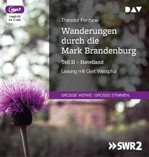 Bild des Verkufers fr Wanderungen durch die Mark Brandenburg - Teil II : Lesung mit Gert Westphal zum Verkauf von AHA-BUCH GmbH