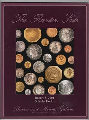 Seller image for The Rarities Sale Including Selections From the Pennsylvania Cabinet: January 3, 2001. Orlando, Florida. for sale by Recycled Books & Music