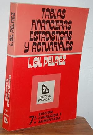 Seller image for TABLAS FINANCIERAS ESTADISTICAS Y ACTUALES for sale by EL RINCN ESCRITO