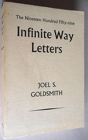 Seller image for The Nineteen Hundred Fifty-Nine (1959) Infinite Way Letters for sale by Boyd Used & Rare Books