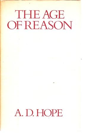 Seller image for The Age of Reason for sale by Goulds Book Arcade, Sydney