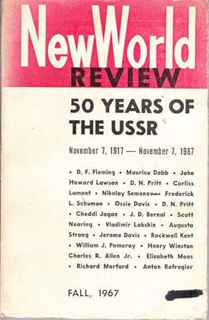 Seller image for New World Review, Fall, 1967: 50 Years of USSR, November 7, 1917 - November 7, 1967 for sale by Goulds Book Arcade, Sydney