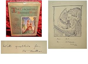 THE CHRONICLES OF BROTHER WOLF - 'I am a Beast ; but I am near You' - Hand Signed by Author & Ini...