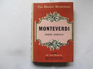 Seller image for Monteverdi: Master Musicians for sale by Goldstone Rare Books