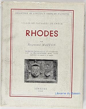 Imagen del vendedor de Rhodes a la venta por JLG_livres anciens et modernes