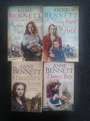 Seller image for A Daughter's Secret, Another Man's Child, A Strong Hand to Hold, Danny Boy (Set of 4 Paperbacks) for sale by Shelley's Books