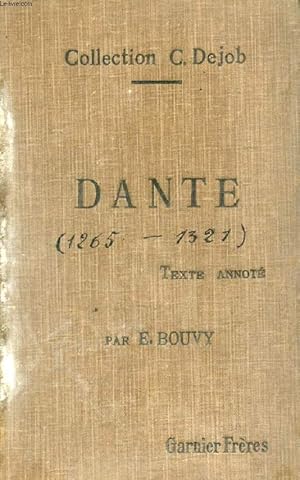 Bild des Verkufers fr DANTE, EXTRAITS zum Verkauf von Le-Livre