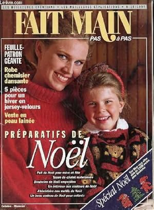 Imagen del vendedor de FAIT MAIN PAS A PAS - N10 OCTOBRE 1994 - Calendrier de l'Avent : le manteau du Pre Nol dissimule 24 cadeaux! 48 - CADEAUX DE NOL Cadeaux pour elle 6 - Cadeaux pour lui 8 - Cadeaux pour les enfants 10 - Cadeaux pour toutela famille 12 - COU a la venta por Le-Livre