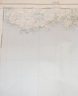 St. Lawrence, Newfoundland. 1:250000 map, 1 L, Edition 2