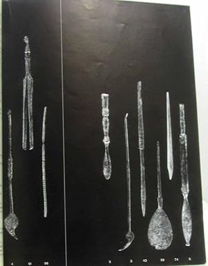 Instruments de chirurgies gréco-romains propriété de la fondation Hardt (catalogue)