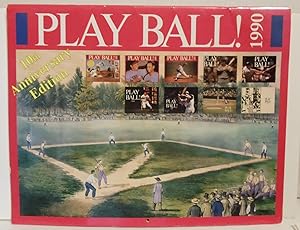 Imagen del vendedor de Play Ball ! 1990 10th Anniversary Edition Baseball calendar with Linda Griffith as photograph painter a la venta por Philosopher's Stone Books